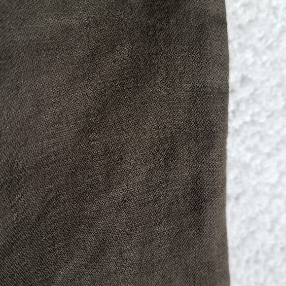 Eileen Fisher Linen Blend Tank Top Women's 3X Brown Shell Basic Classic Casual - Picture 4 of 9